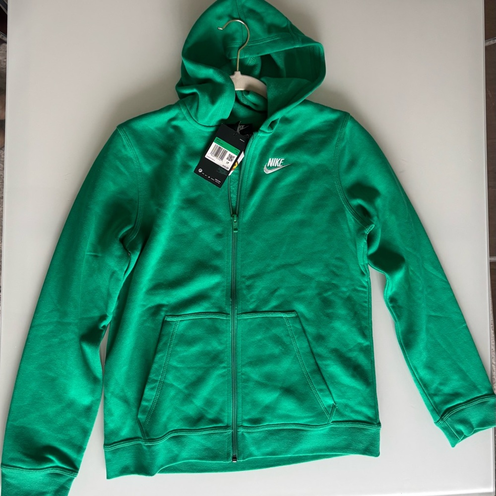 Nike Boys' Green XL Zip-Up Jacket NWT